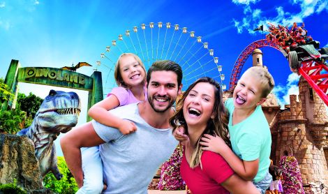 Italija. Mirabilandijos pramogų parkas.