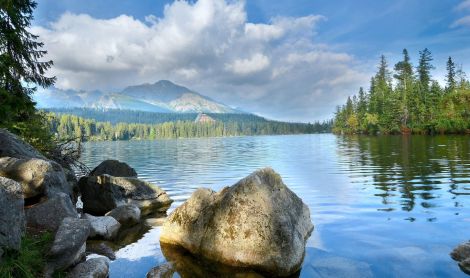 Slovakija. Štrebske Pleso.