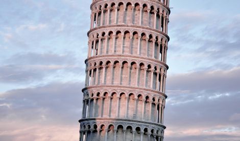 Italija. Piza.