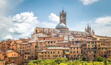 Italija. Siena.