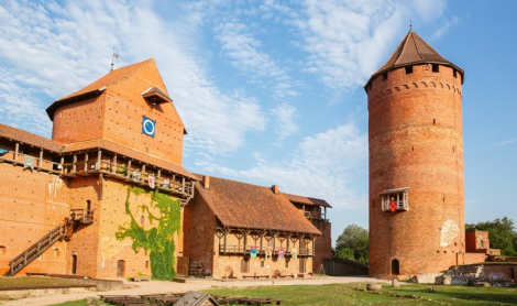 Latvija. Turaidos pilis.