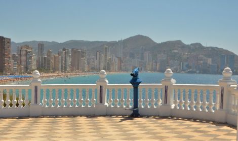 Ispanija. Benidorma.