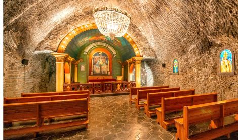 Lenkija. Veličkos druskų kasyklos.