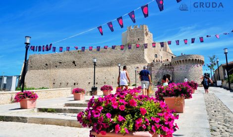 Italija. Tremičio salynas.