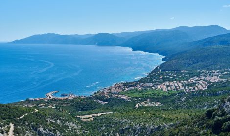 Sardinija. Kala Gononės kurorto pakrantė.