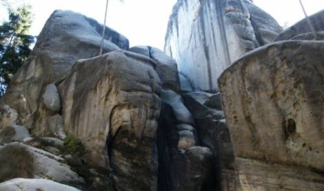 Čekija. Adršpadai.