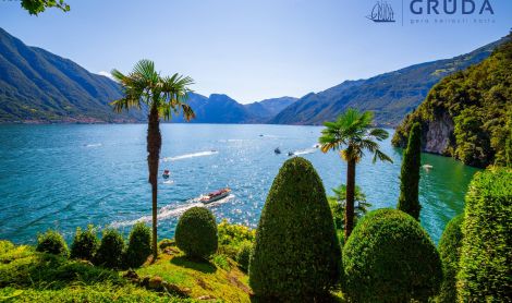 Italija. Komo ežeras.