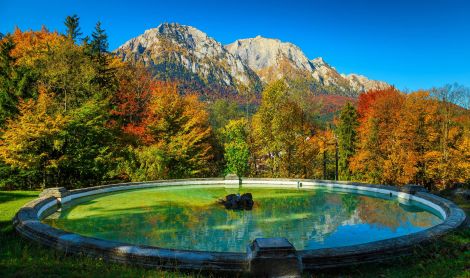 Rumunija. Bucegi kalnai.