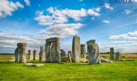 Anglija. Stonehenge.
