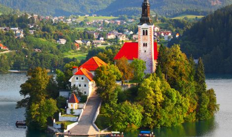 Slovėnija. Bledo ežeras.
