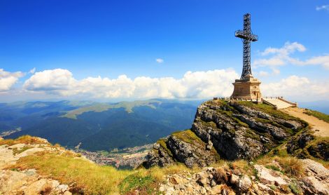 Rumunija. Bucegi kalnai.
