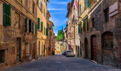 Italija. Siena.