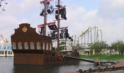 Vokietija. Heidės pramogų parkas.