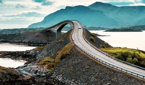 Norvegija. Panoraminis Atlanto kelias.