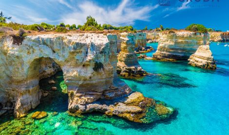 Italija. Salento pusiasalis.