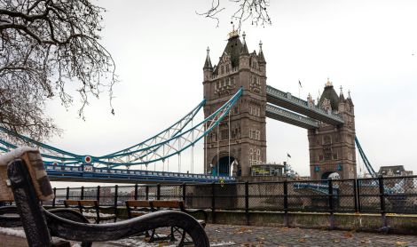 Anglija. Tauerio tiltas.