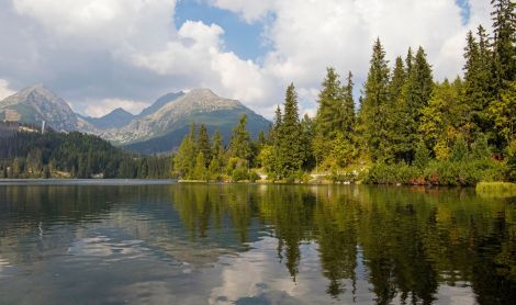 Slovakija. Štrebske Pleso.