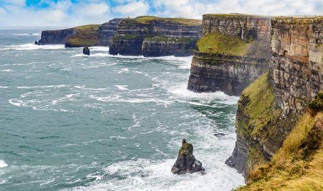 Airija. Mohero uolos.