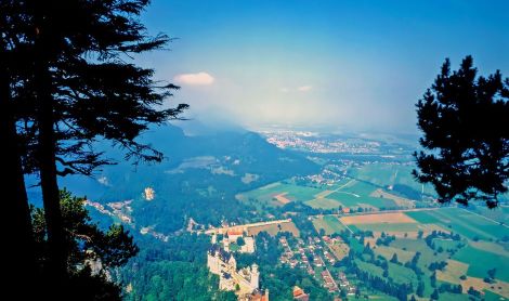 Vokietija. Noišvanštaino pilis.