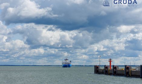 Estija. Virtsu uostas.