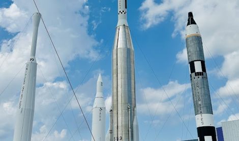 John F. Kennedy NASA kosmoso centras Kanaveralo kyšulyje (JAV)