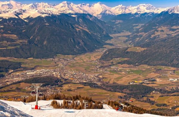 Slidinėjimas Italijos Alpėse: Kronplatz, Sella Ronda
