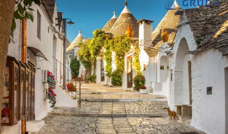 Italija. Alberobello.