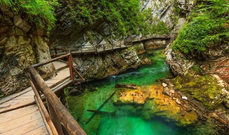 Slovėnija. Triglavo nacionalinis parkas.