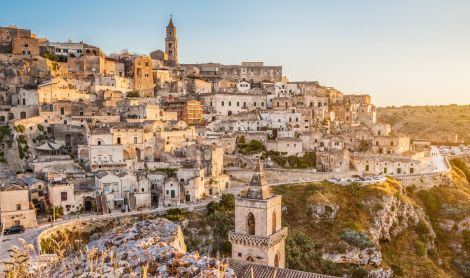 Italija. Matera.