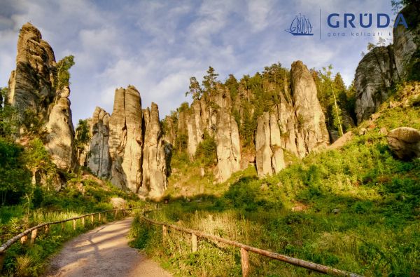 Čekija. Moravijos ir Bohemijos pilys 5d.