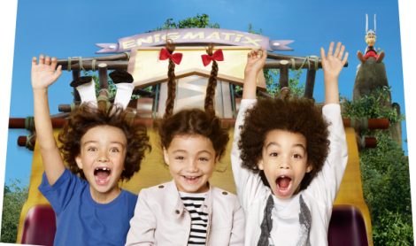 Prancūzija. Asterikso parkas.