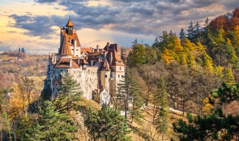 Rumunija. Brano pilis.