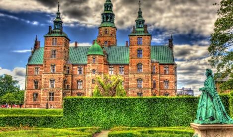 Danija. Rozenburgo pilis.