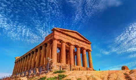 Italija. Agrigentas.