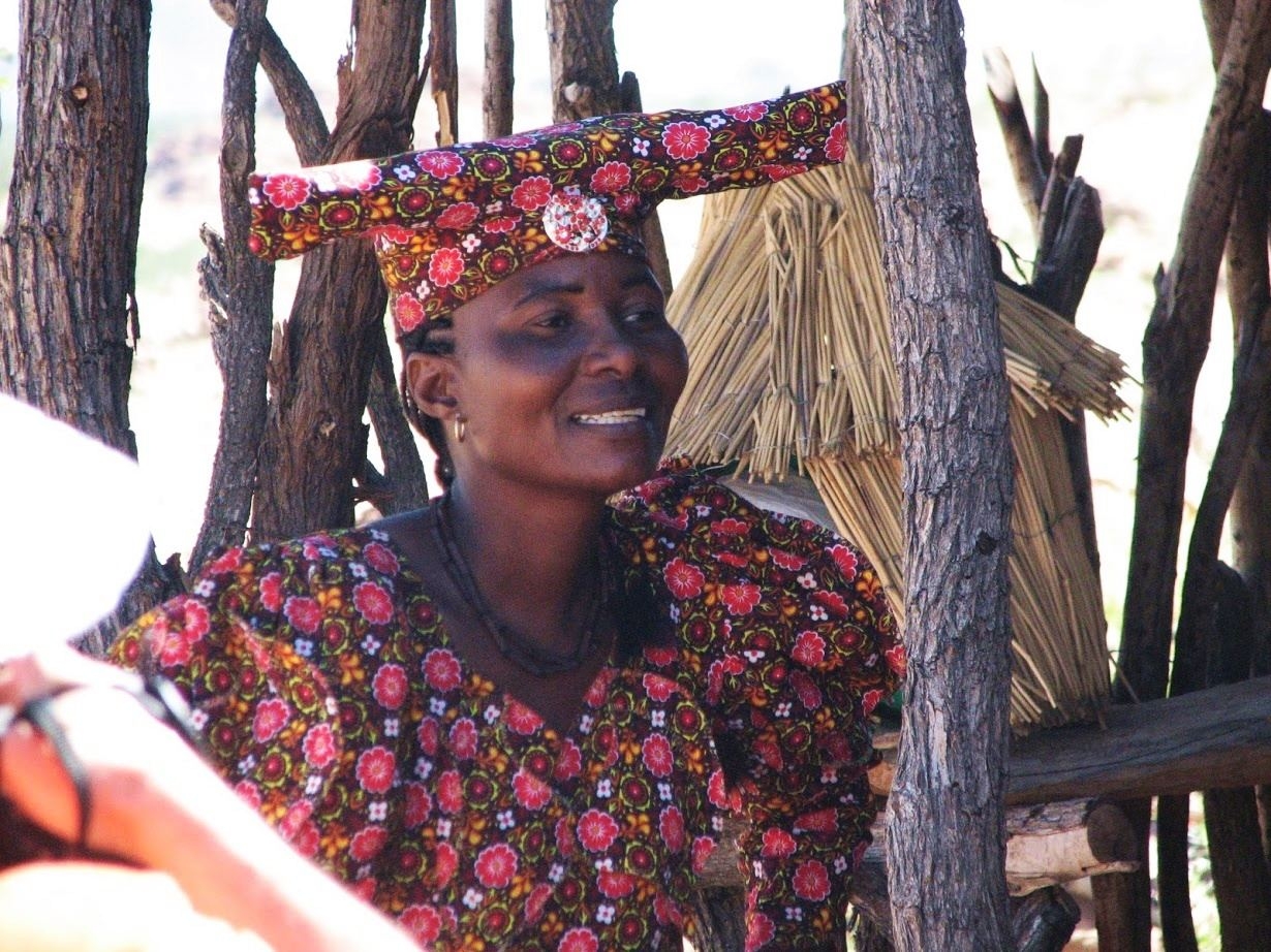 Vietinė moteris, Namibija