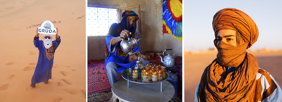 tuaregai Marokas