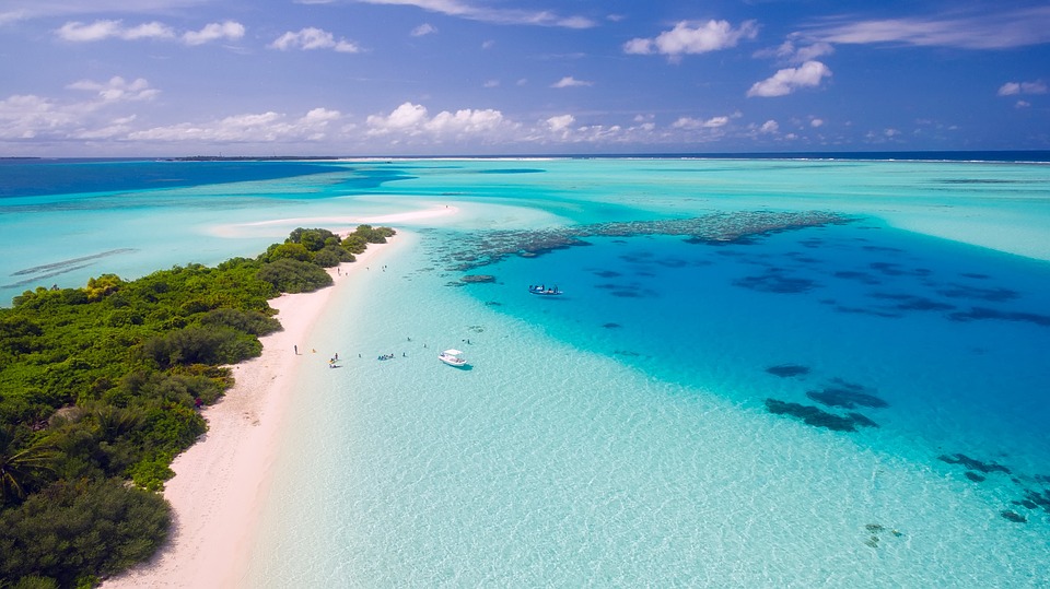Maldives, Tropics, Tropical, Aerial View, Vacation