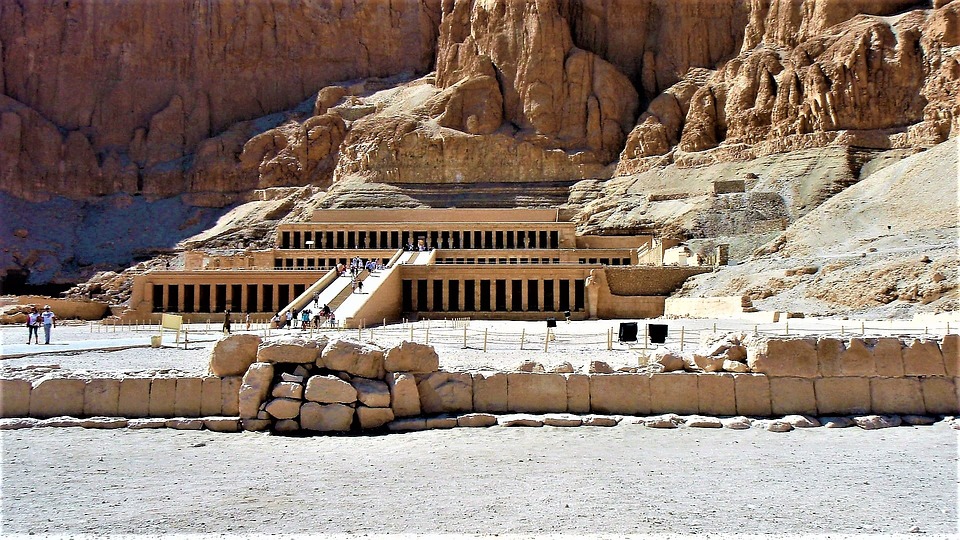 Temple, Hatshepsut, Luxor, Archeology
